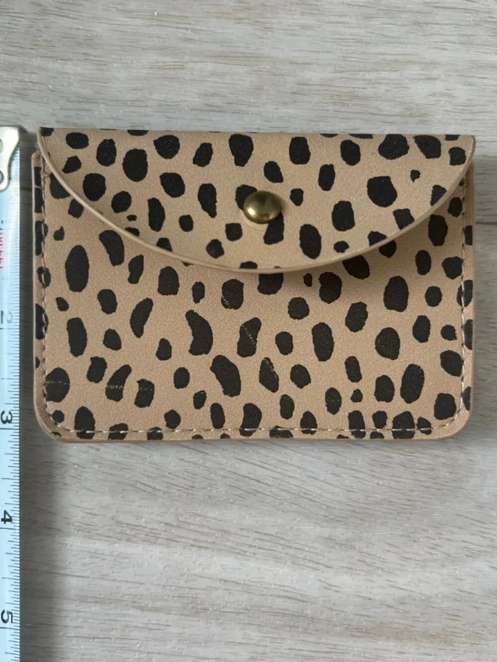 Universal Thread Leopard/Cheetah Print Card Wallet